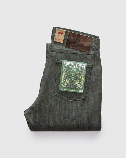 "Haunted Forest" 14oz Selvedge Denim - True Guy Fit