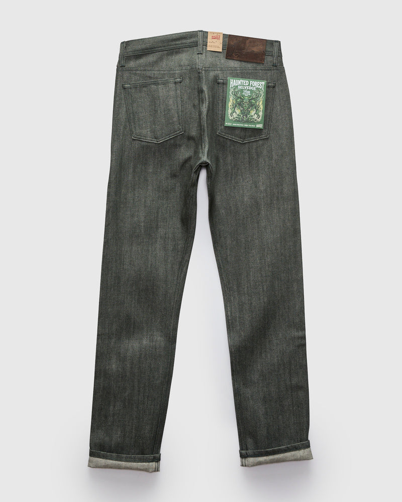 "Haunted Forest" 14oz Selvedge Denim - Weird Guy Fit