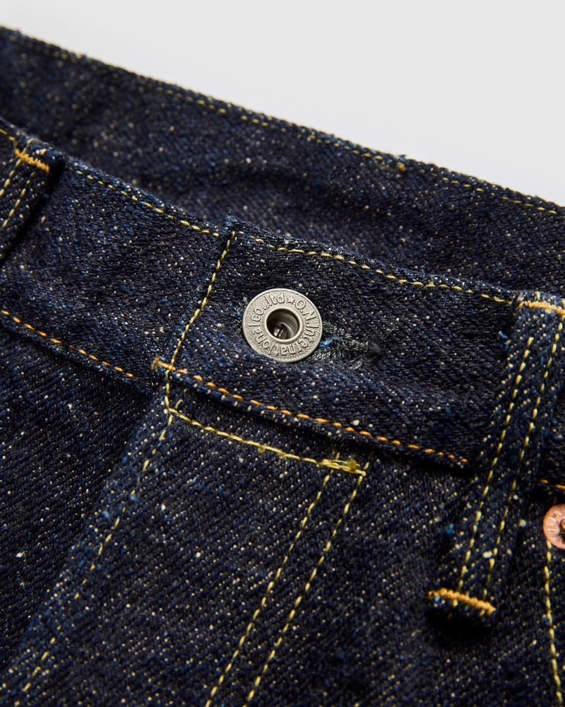 288-Asphalt "Low Tension" 20oz Selvedge Denim - Classic Straight Fit