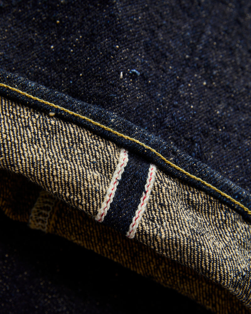 288-Asphalt "Low Tension" 20oz Selvedge Denim - Classic Straight Fit
