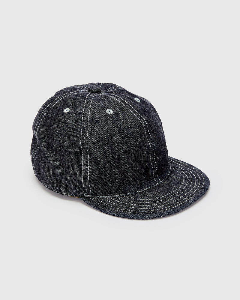 10oz Denim 6-Panel Cap in Indigo
