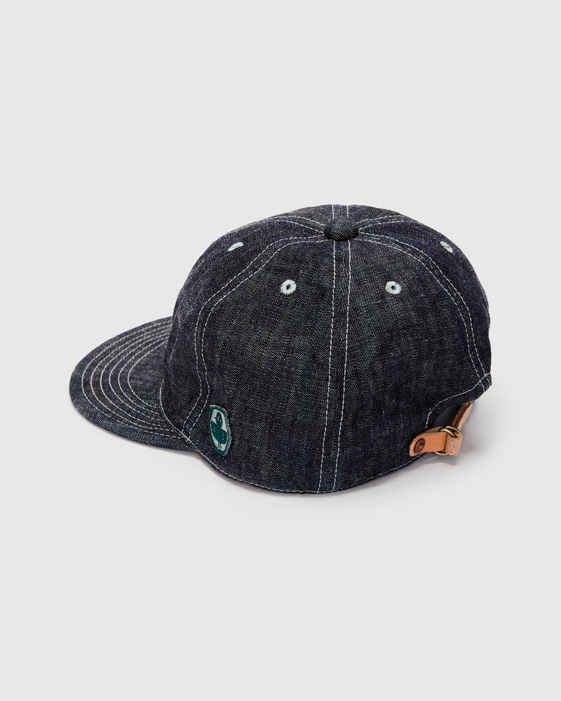 10oz Denim 6-Panel Cap in Indigo