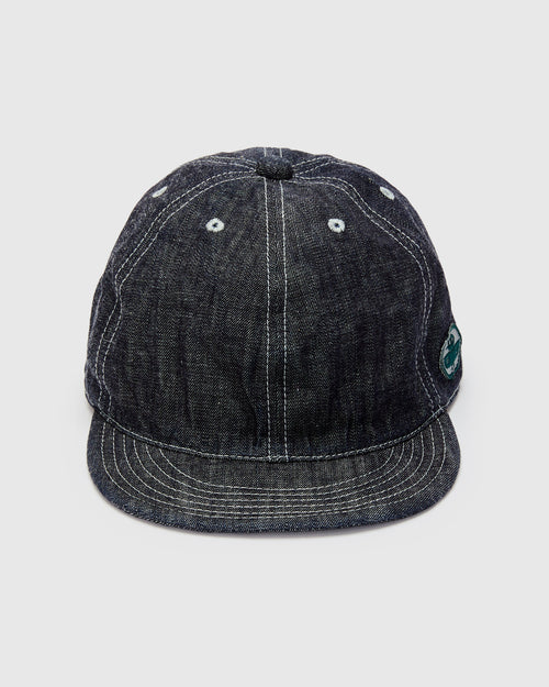 10oz Denim 6-Panel Cap in Indigo