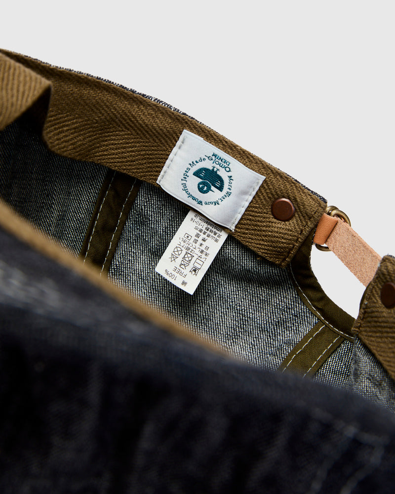 10oz Denim 6-Panel Cap in Indigo