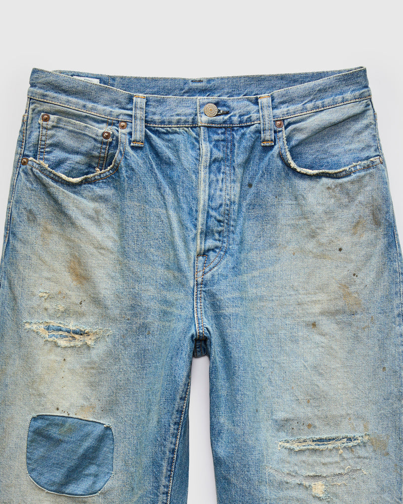 0815 "6 Year Wash" 13.5oz Selvedge Denim - Loose Wide Fit