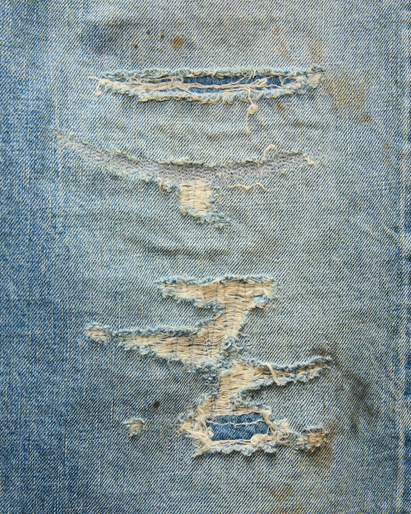 0815 "6 Year Wash" 13.5oz Selvedge Denim - Loose Wide Fit