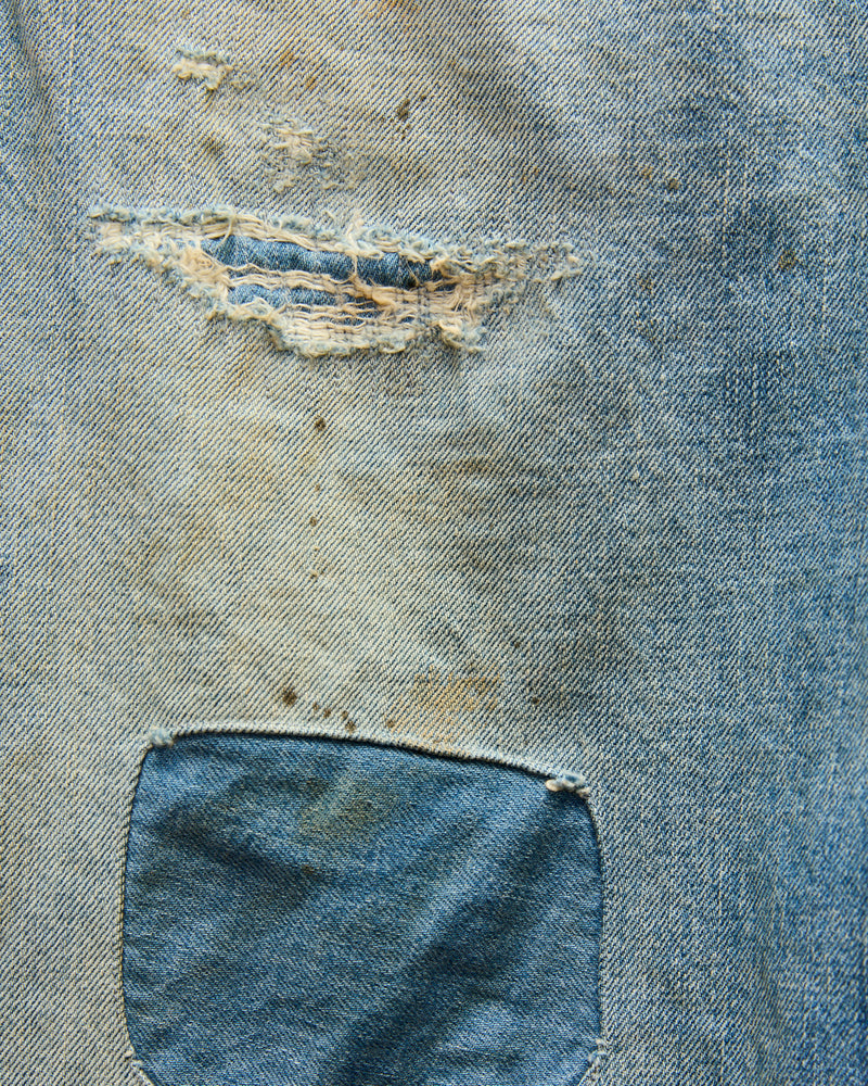 0815 "6 Year Wash" 13.5oz Selvedge Denim - Loose Wide Fit
