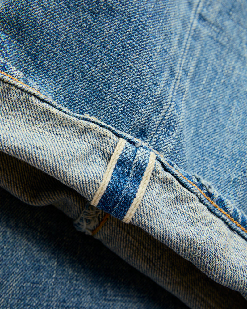 0815 "6 Year Wash" 13.5oz Selvedge Denim - Loose Wide Fit
