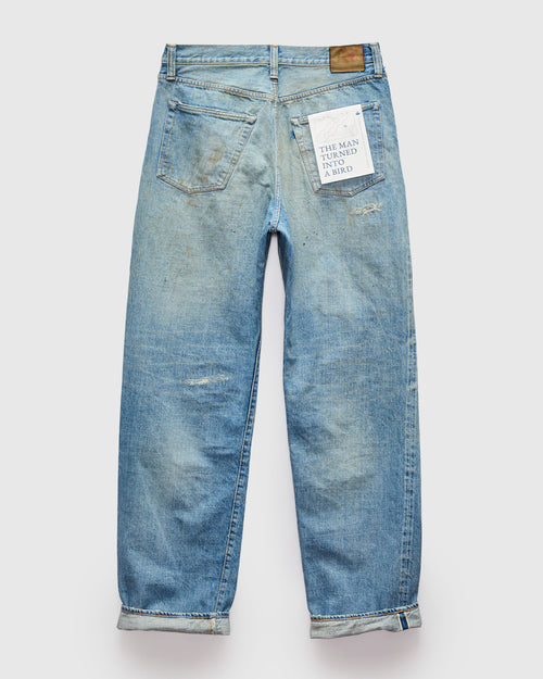 0815 "6 Year Wash" 13.5oz Selvedge Denim - Loose Wide Fit