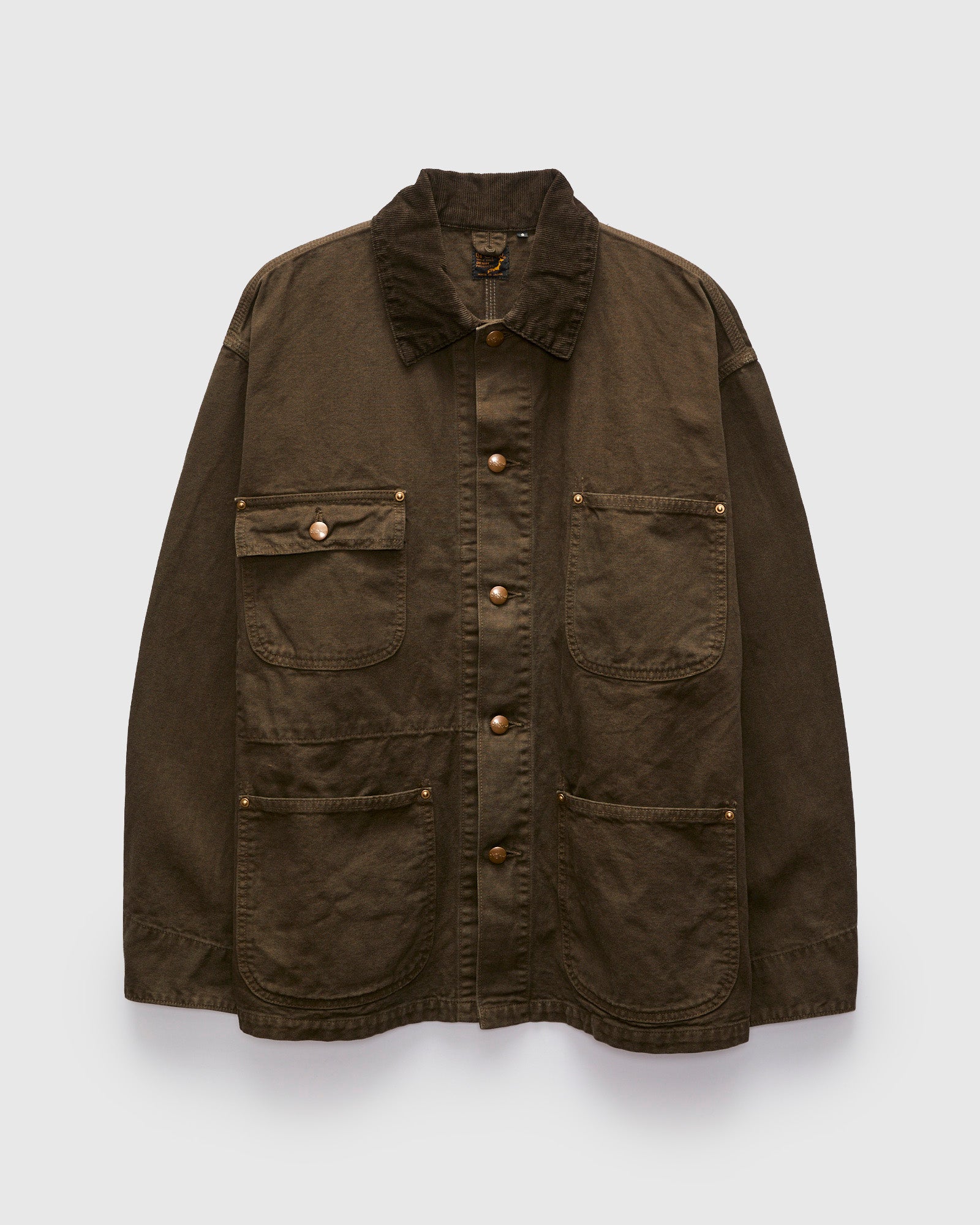 Relaxed Fit Oxford Coverall in Coffee Brown – Blue Owl Workshop