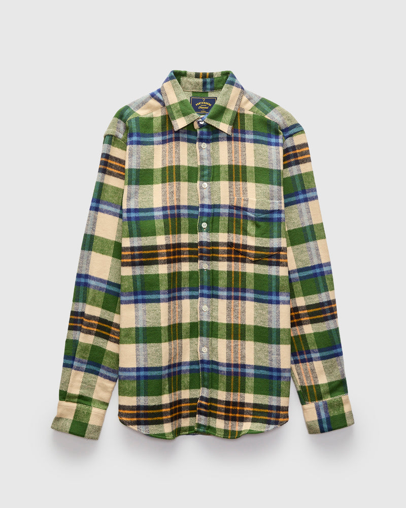 Harbor Button-Up Shirt in Pine