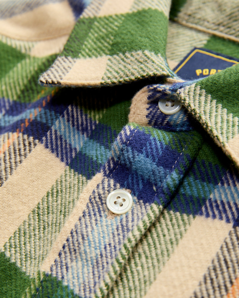 Harbor Button-Up Shirt in Pine