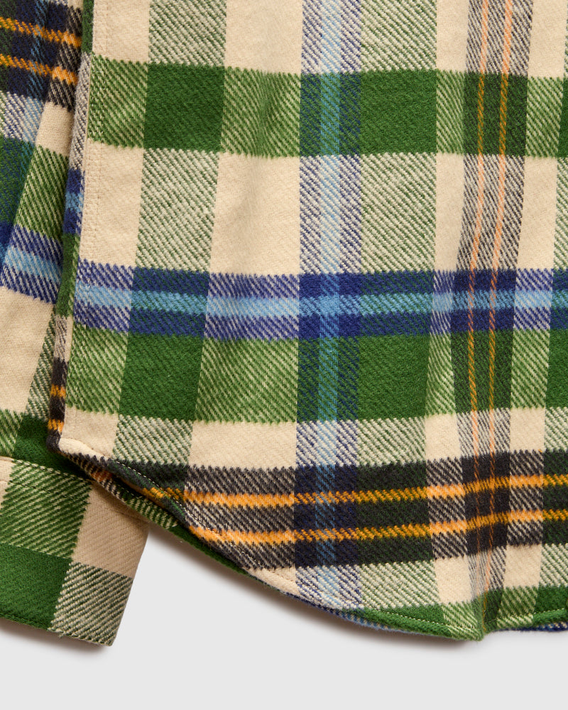 Harbor Button-Up Shirt in Pine