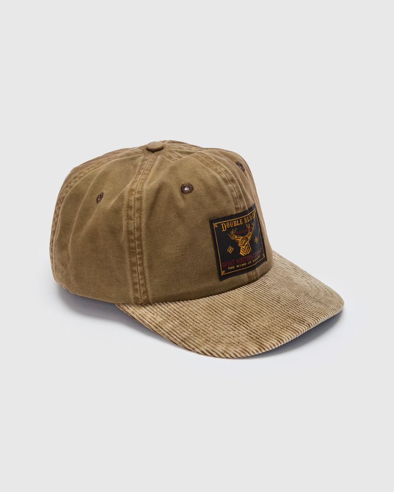 Canvas Sportsman Cap in Brown