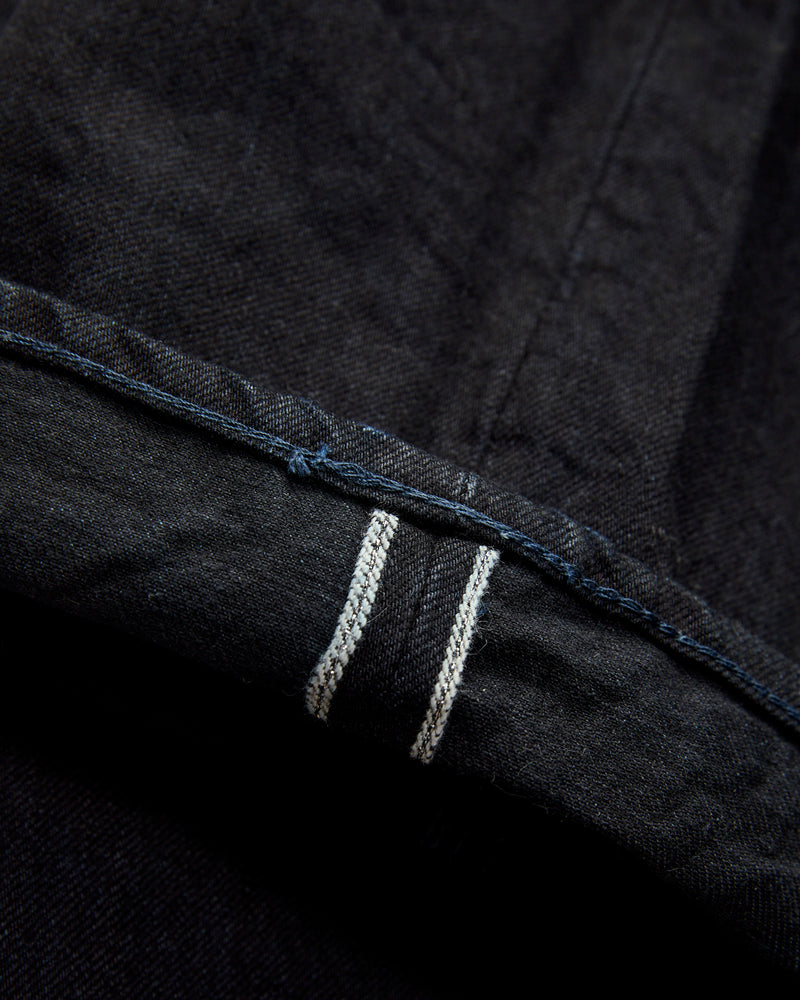S0710XX-BOB "Aoki Tachikage" 15oz Black Blue Selvedge Denim - Slim Straight Fit