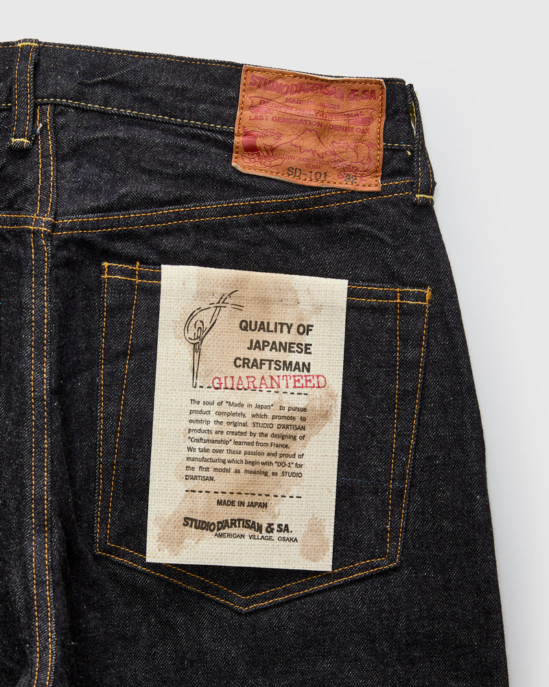 SD-101W 15oz Selvedge Denim - Regular Straight Fit