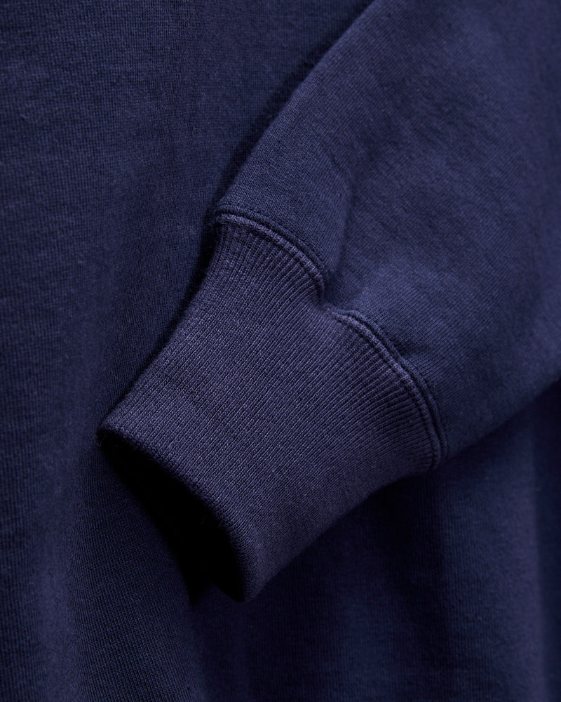 10oz Loopwheel Crewneck Sweatshirt in Navy