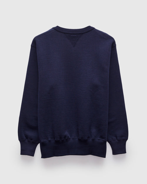 10oz Loopwheel Crewneck Sweatshirt in Navy