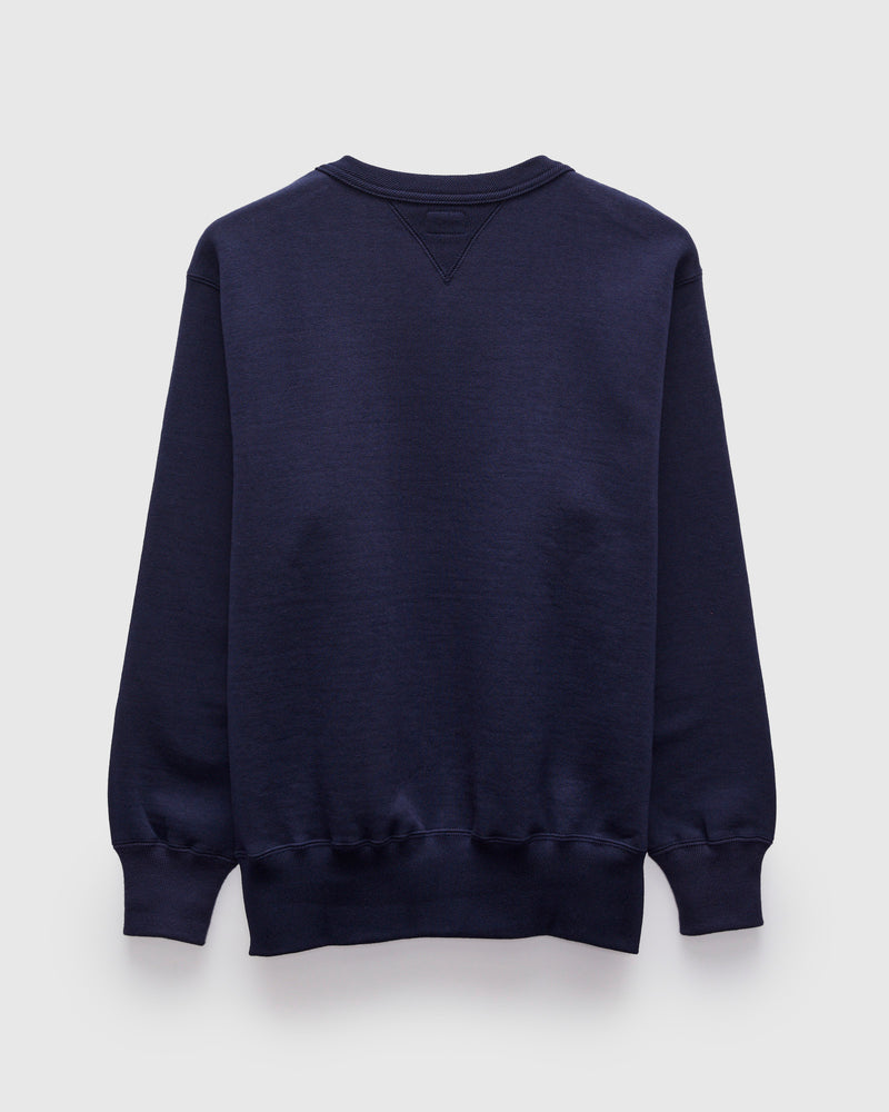10oz Loopwheel Crewneck Sweatshirt in Navy