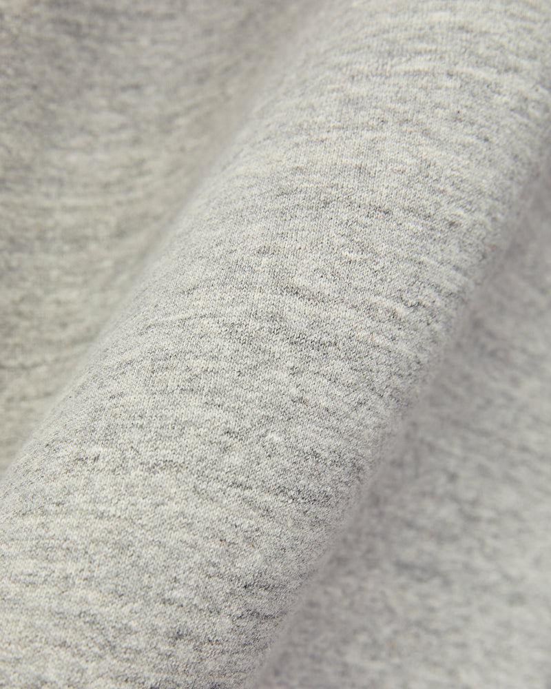10oz Loopwheel Hooded Sweatshirt in Grey