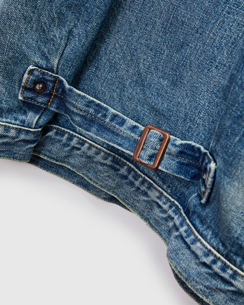 Lot. 001XXJ 13.25oz Early Model Denim Jacket in Light Wash Indigo