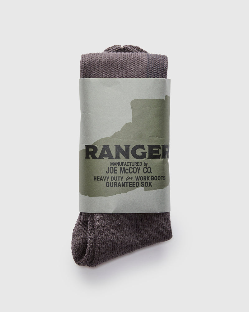 "Ranger" Boot Socks in Gray