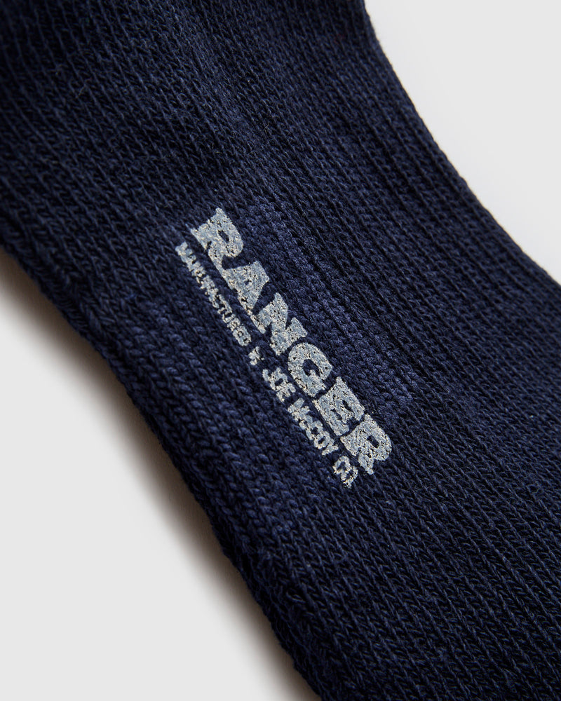 "Ranger" Boot Socks in Navy