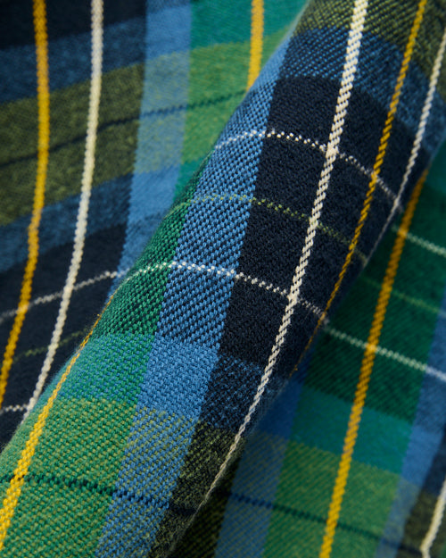 Heavy Flannel Shirt in Green