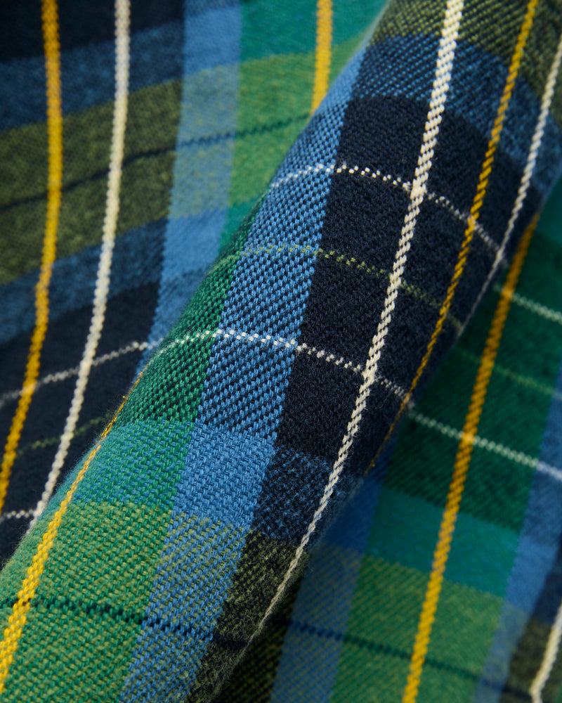 Heavy Flannel Shirt in Green