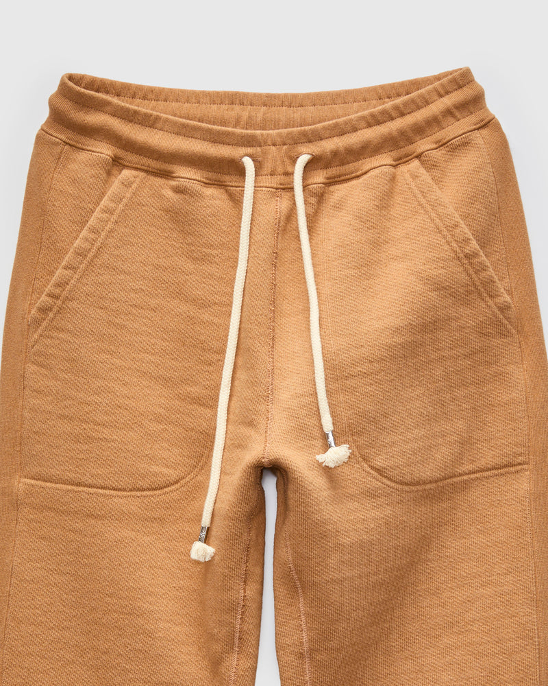 Coyote 80 Foxfibre Double Heavyweight French Terry Sweatpants in Brown