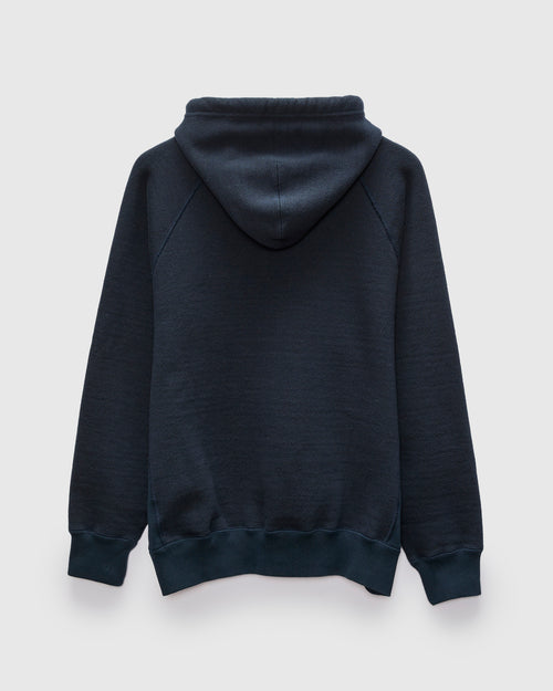 Double Heavyweight French Terry 25.8oz Pullover Hoodie in Navy
