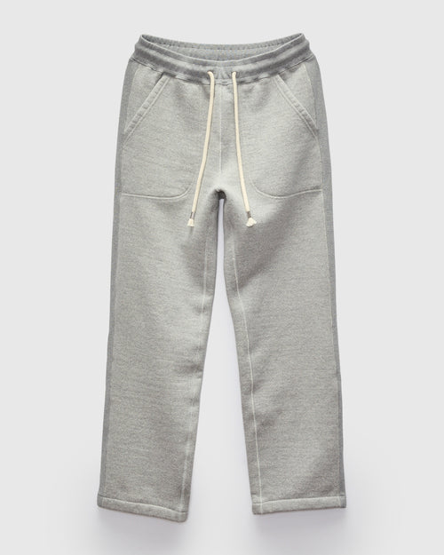 Double Heavyweight French Terry 25.8oz Sweatpants in Heather Grey