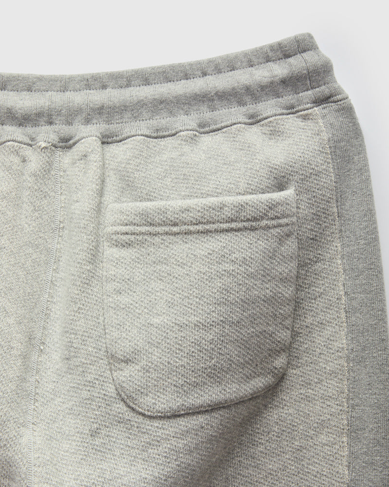 Double Heavyweight French Terry 25.8oz Sweatpants in Heather Grey