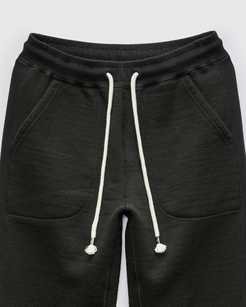 Double Heavyweight French Terry 25.8oz Sweatpants in Sumi Black