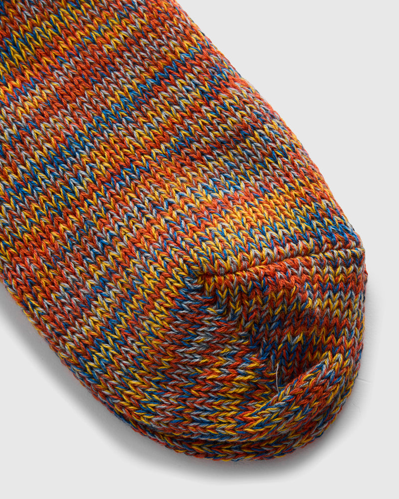 Melange Crew Sock in Sunburst