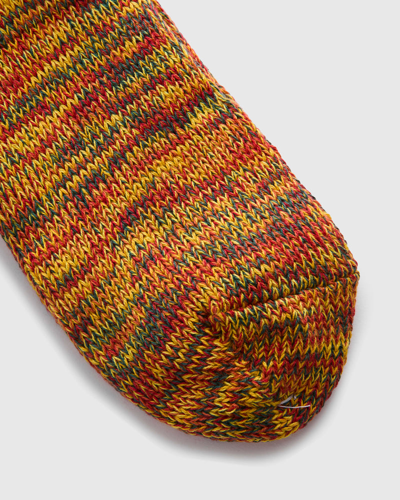 Melange Crew Sock in Bombay