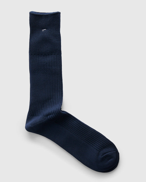 Brilliant Crew Sock in Navy