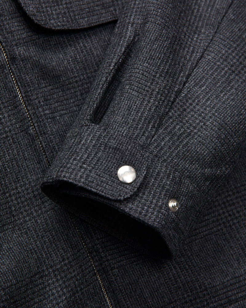 Student Jacket in Anthracite Prince of Wales