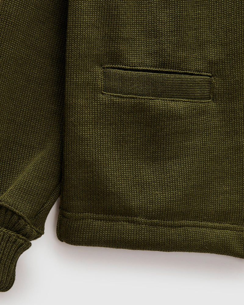 Classic Cardigan in Loden
