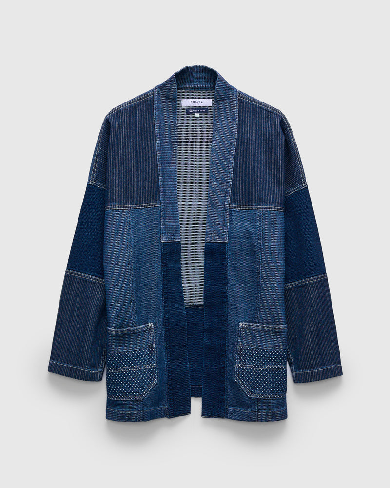 Haori Jacket in Indigo 3-Year Wash
