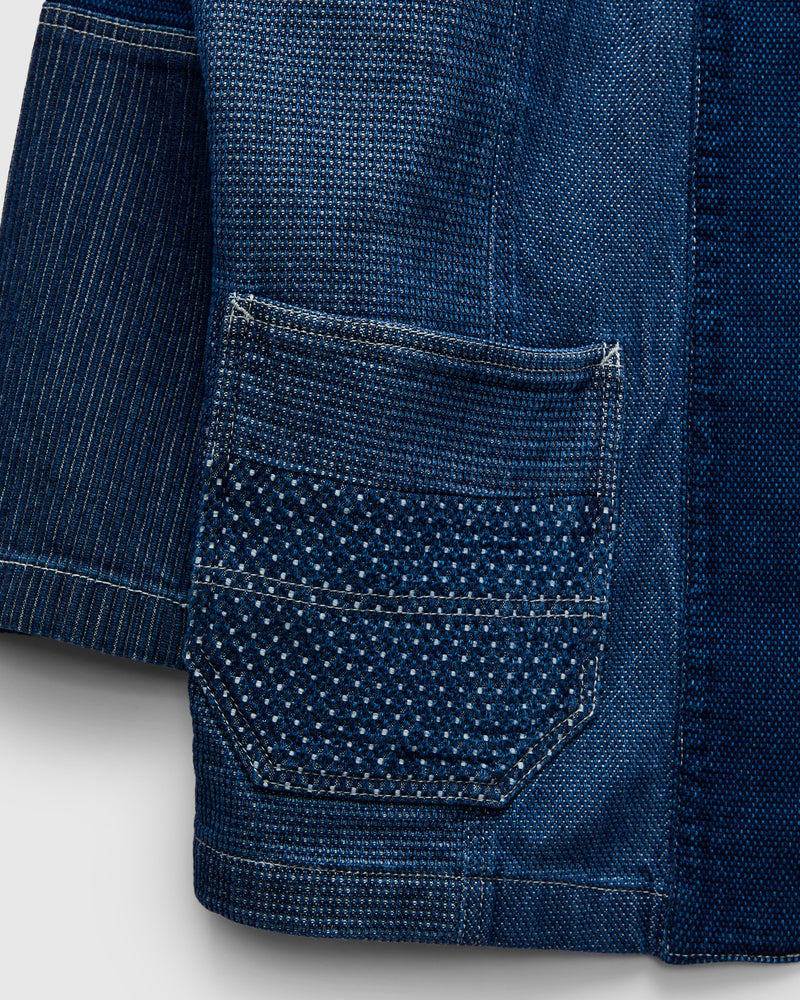 Haori Jacket in Indigo 3-Year Wash