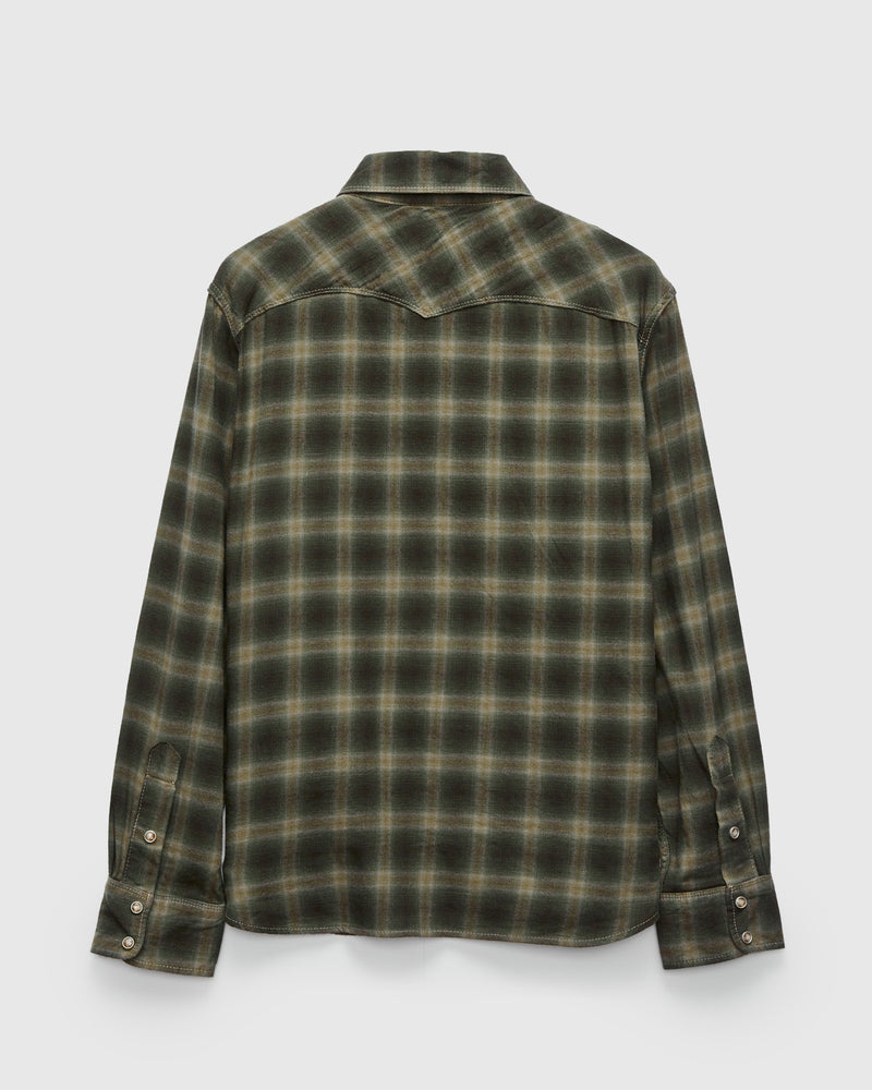 Bodie Shirt in Forest Shadow Plaid