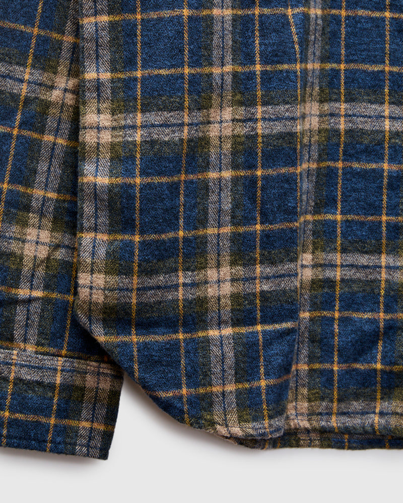 Jepson Work Shirt in River Blue Plaid