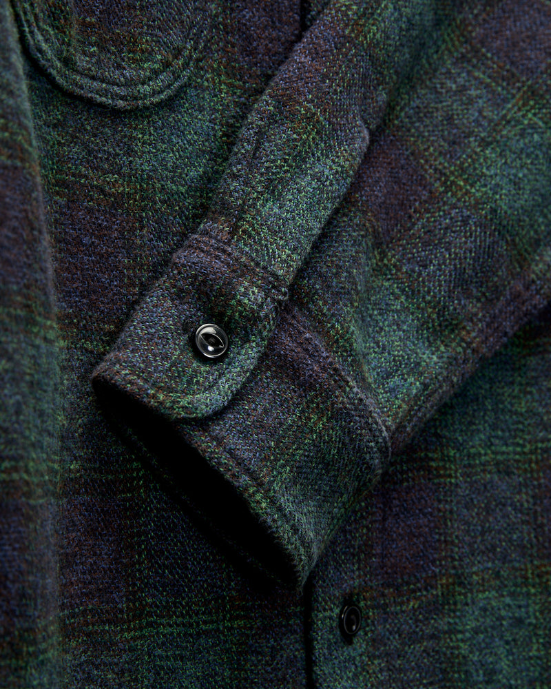 The Brace Long Sleeve Shirt in Dark Forest