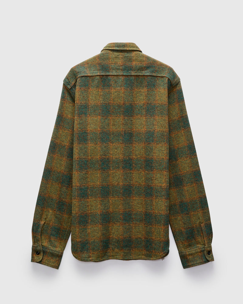 The Brace Long Sleeve Shirt in Oxidized Brass