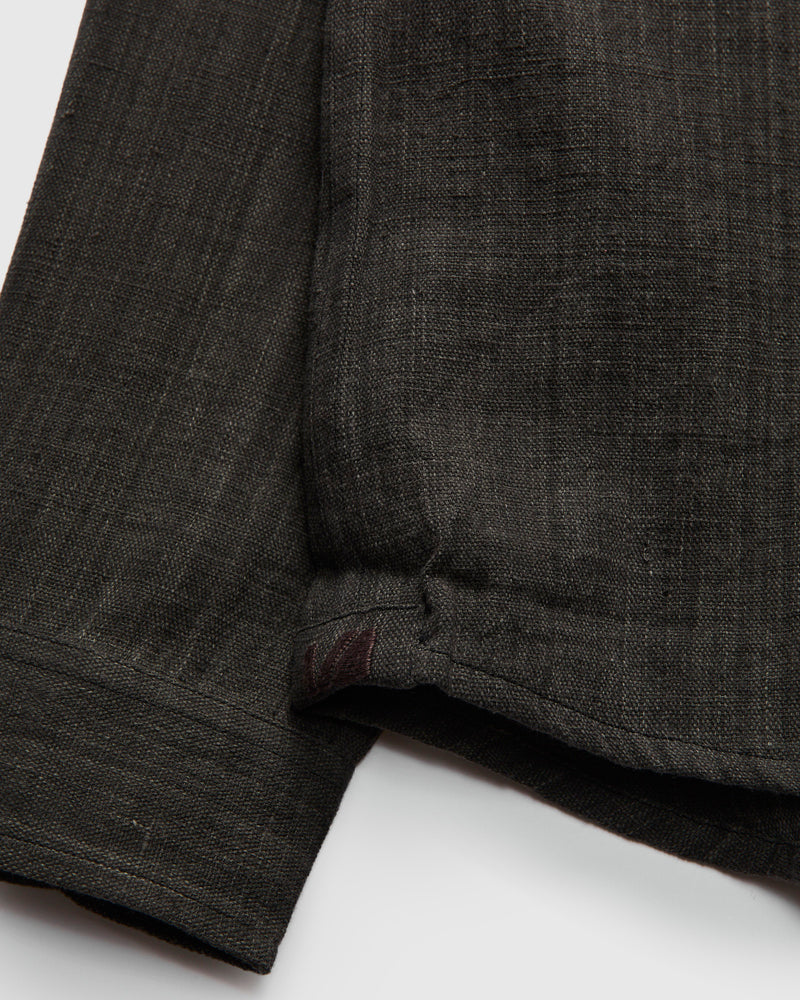 Matty Shirt in Handwoven Iron