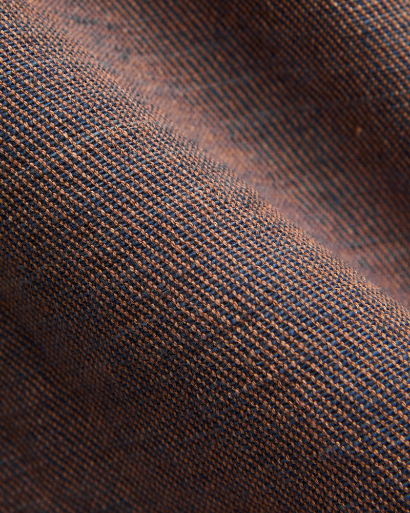 Ames Workshirt in Coyote Indigo Denim