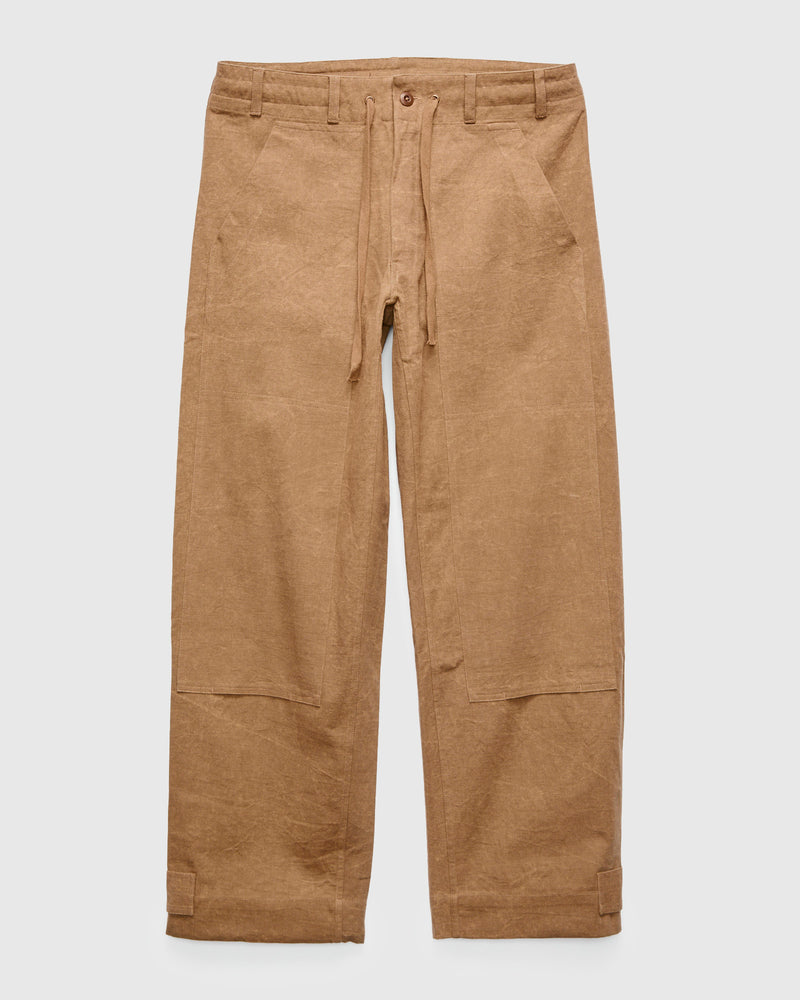 Raka Pants in Coyote Stone Enzyme Canvas