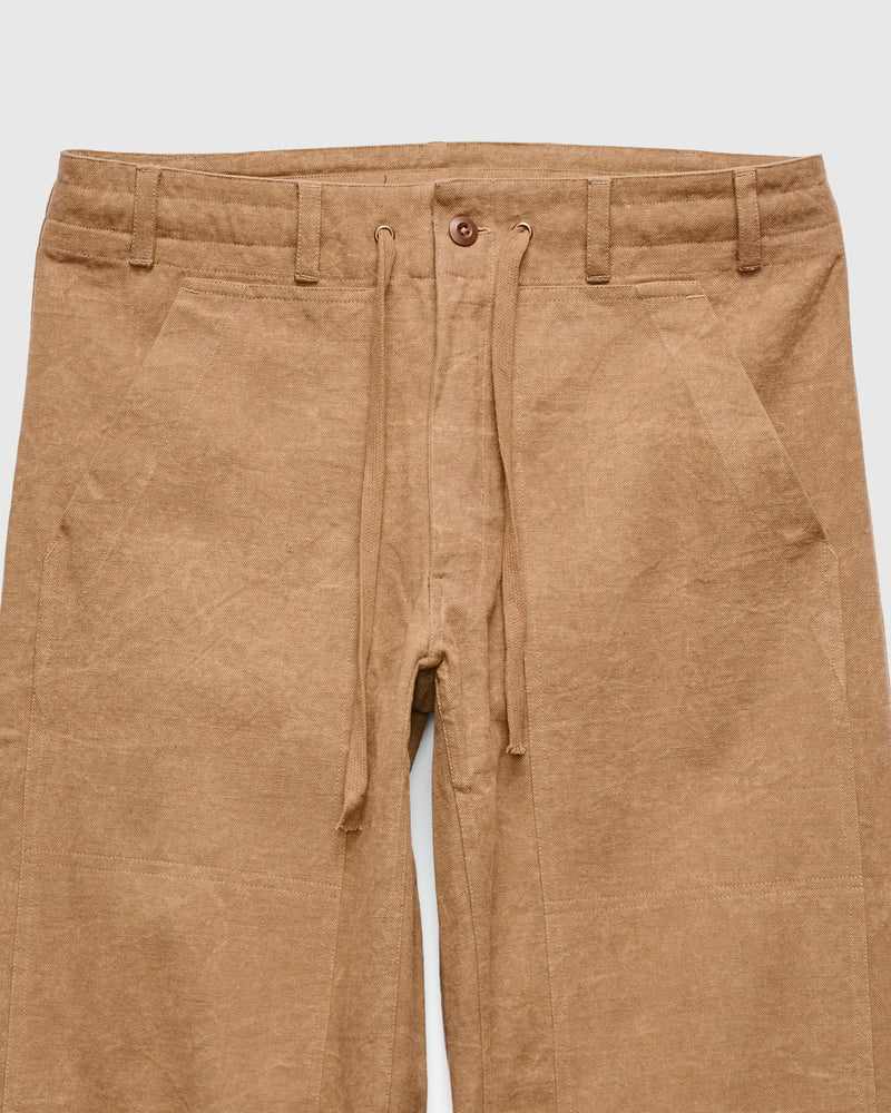 Raka Pants in Coyote Stone Enzyme Canvas