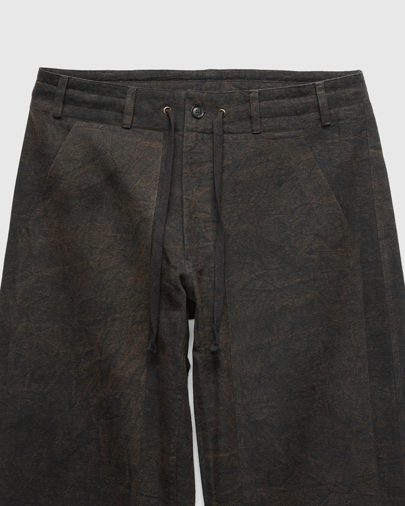 Raka Pants in Iron Stone Enzyme Canvas